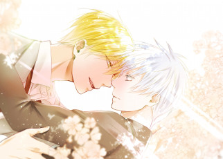 Картинка аниме kuroko+no+baske рёта тецуя