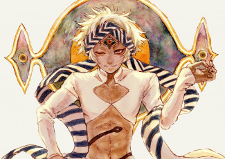 Картинка аниме touken+ranbu парень