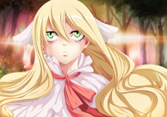 Картинка аниме fairy+tail фон взгляд девушка