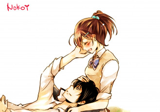 Картинка аниме katekyo+hitman+reborn двое