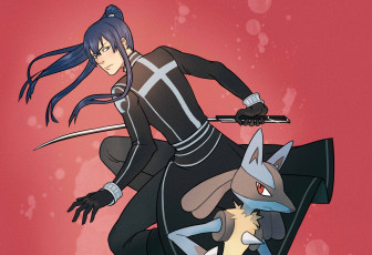 Картинка аниме +gray-man парень покемон