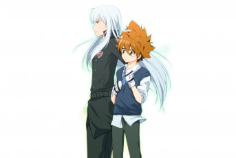 Картинка аниме katekyo+hitman+reborn парни