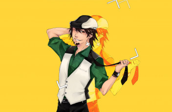 Картинка аниме tiger+and+bunny парень