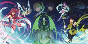 Картинка ao+no+kanata+no+four+rhythm аниме aokana персонажи