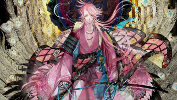 Картинка аниме touken+ranbu парень