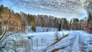 Картинка природа зима снег