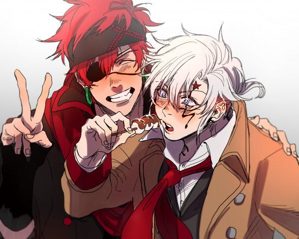 Обои картинки фото аниме,  gray-man, парни