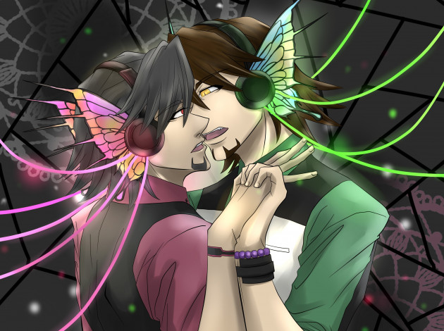 Обои картинки фото аниме, tiger and bunny, парни