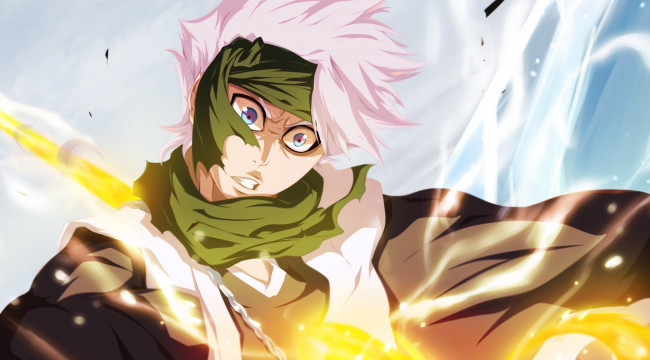 Обои картинки фото аниме, bleach, персонаж, хицугая тоширо