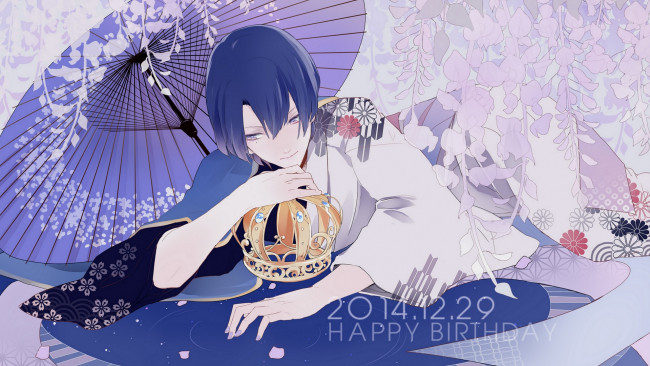 Обои картинки фото аниме, uta no prince-sama, парень