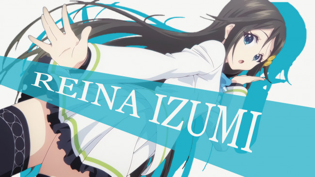 Обои картинки фото musaigen no phantom world, аниме, девушка, фон, взгляд