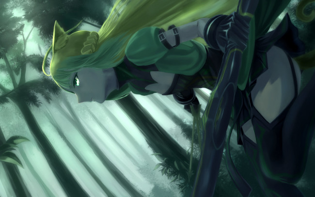 Обои картинки фото аниме, fate, stay night, девушка