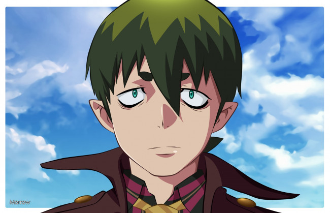 Обои картинки фото аниме, ao no exorcist, амаймон