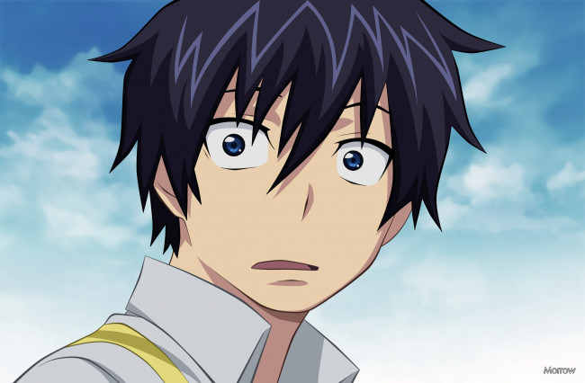 Обои картинки фото аниме, ao no exorcist, окумура, рин