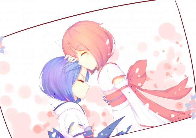 Обои картинки фото аниме, re,  zero kara hajimeru isekai seikatsu, рам, рем