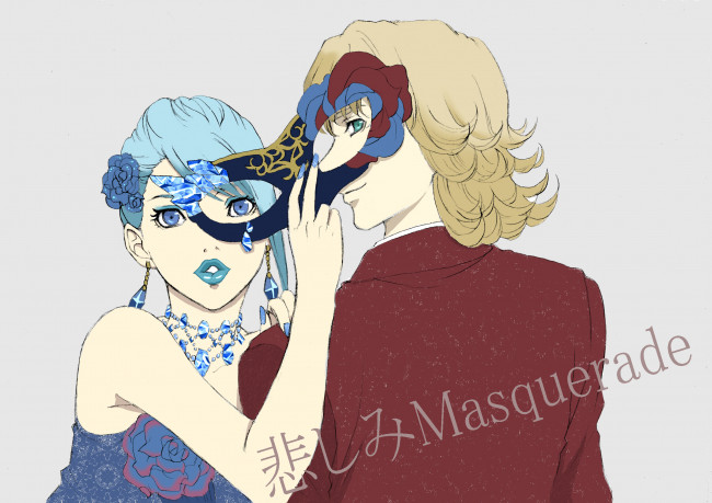 Обои картинки фото аниме, tiger and bunny, двое