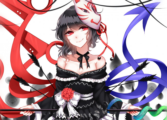 Обои картинки фото аниме, touhou, девушка