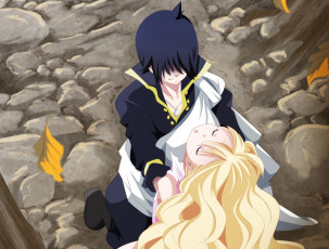 Картинка аниме fairy+tail драма