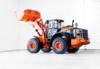 обоя техника, фронтальные погрузчики, hitachi