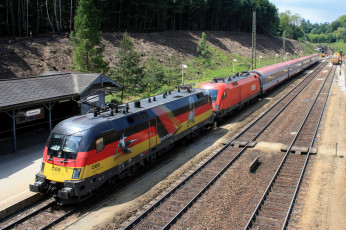 Картинка техника электровозы состав локомотив