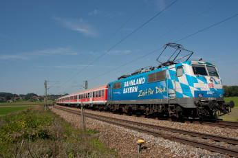 Картинка техника электровозы состав локомотив