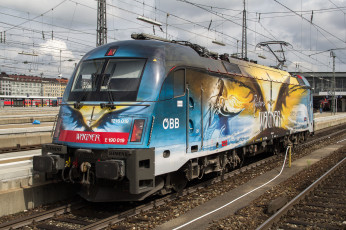 Картинка техника электровозы состав локомотив