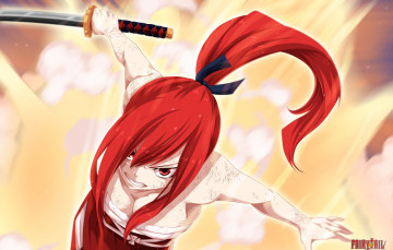 Картинка аниме fairy+tail эльза