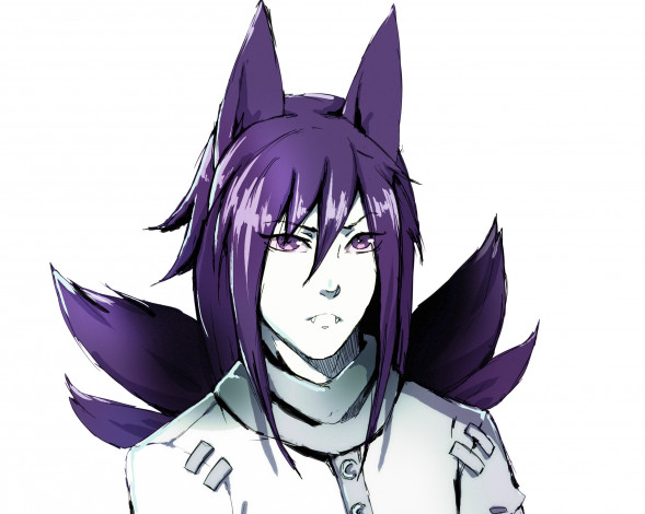 Обои картинки фото аниме, животные,  существа, ёкай