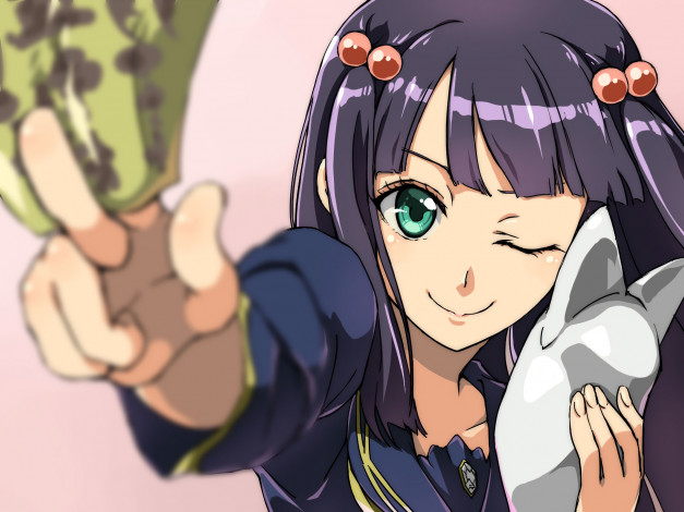 Обои картинки фото аниме, sousei no onmyouji, две, звезды, онмёджи