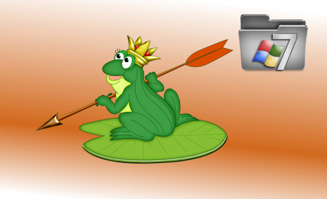 Обои картинки фото компьютеры, windows 7 , vienna, логотип, фон