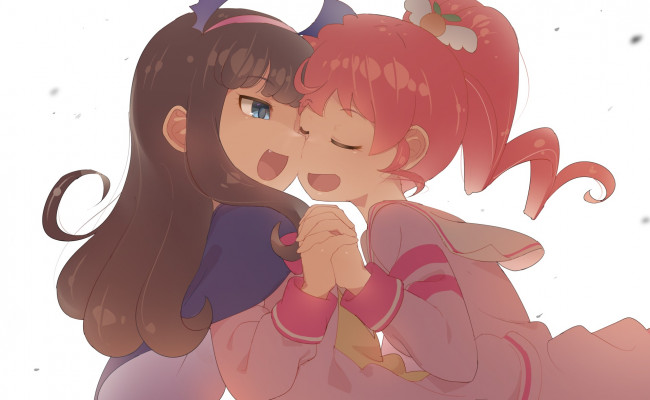 Обои картинки фото аниме, pripara, девочки