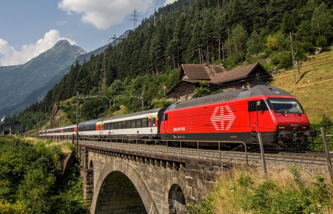 Обои картинки фото техника, электровозы, состав, локомотив