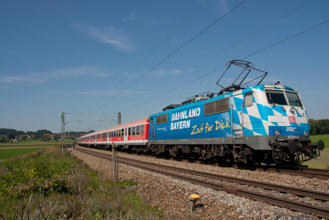 Обои картинки фото техника, электровозы, состав, локомотив