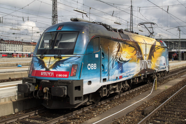 Обои картинки фото техника, электровозы, состав, локомотив