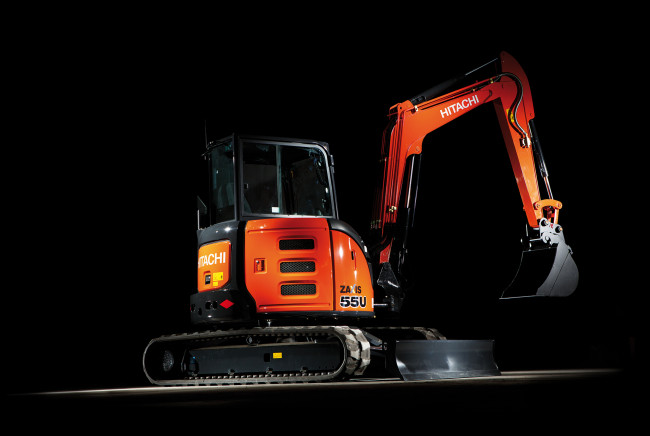 Обои картинки фото техника, экскаваторы, hitachi