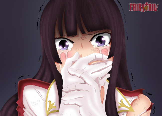 Обои картинки фото аниме, fairy tail, хвост, феи