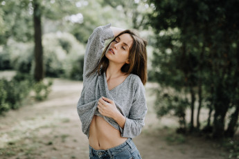 Картинка девушка девушки -unsort+ брюнетки темноволосые модель