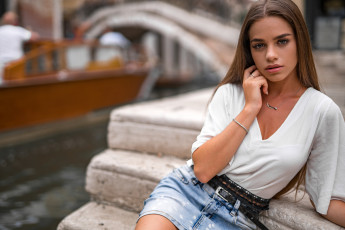 Картинка девушка девушки -unsort+ рыжеволосые+и+другие модель