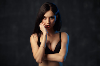 Картинка девушка девушки -unsort+ брюнетки темноволосые модель