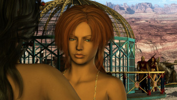 Картинка 3д+графика фантазия+ fantasy взгляд фон девушка