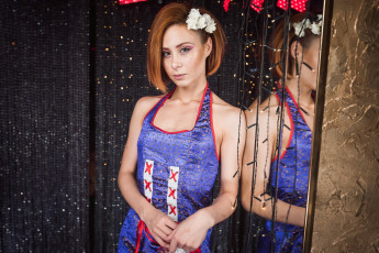 Картинка девушки -+рыжеволосые+и+разноцветные golden girls ночной клуб модель