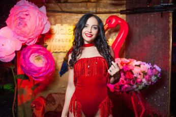 обоя девушки, - брюнетки,  шатенки, golden, girls, ночной, клуб, модель