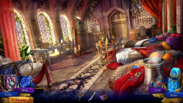 Картинка видео+игры persian+nights+2 +moonlight+veil комната кровати предметы