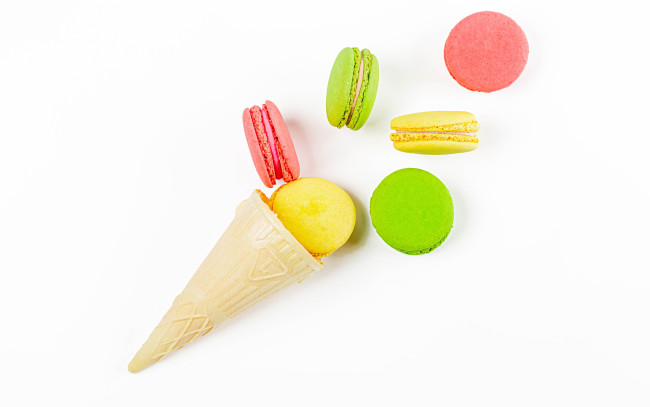 Обои картинки фото еда, макаруны, лакомство, ассорти