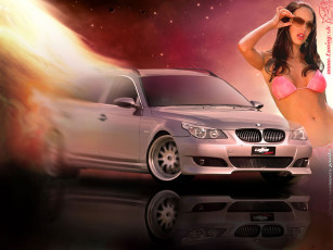Картинка автомобили авто девушками