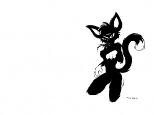 Картинка рисованные минимализм лиса