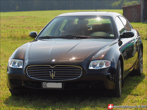 Обои картинки фото maserati, quattroporte, автомобили