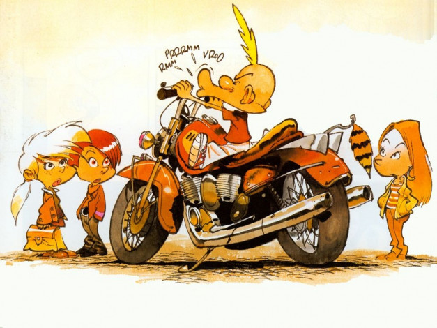 Обои картинки фото рисованные, дети