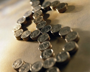 Картинка разное золото купюры монеты