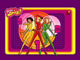 обоя мультфильмы, totally, spies